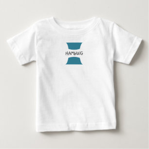 Aquamariner Logo-Entwurf HAMbWG Spielanzug-w Baby T-shirt