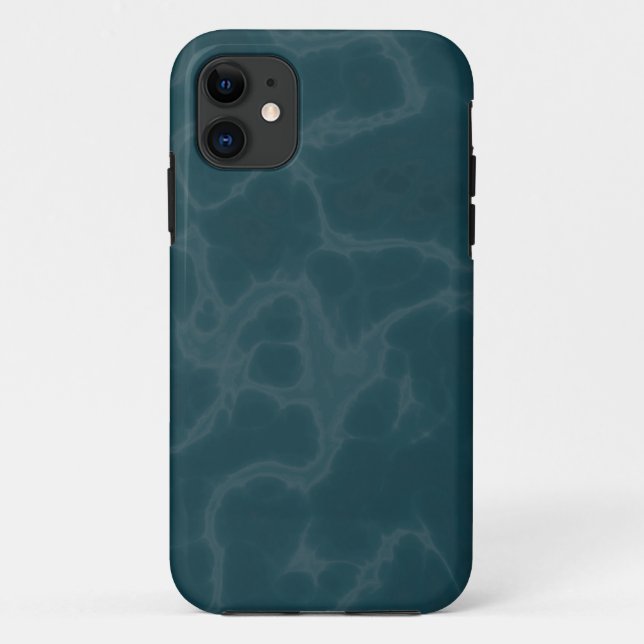 Aquamariner Marmor Case-Mate iPhone Hülle (Rückseite)