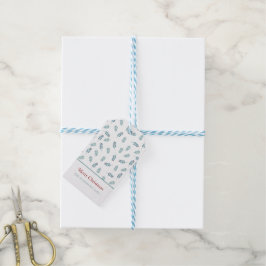 Aquamariner Mistletoe Frohe Weihnachtsgeschenke Ta Geschenkanhänger