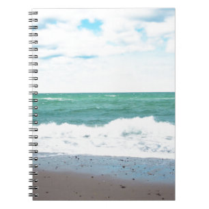 Aquamariner Ozean, Sandy-Strand Notizblock