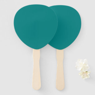 Aquamariner Paddel-Handfan Fächer