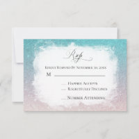 *~* Aquamariner Peach Glitzer Strand AR4 Wedding R