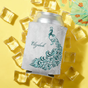Aquamariner Pfau Personalisierte Dose Cooler Dosenkühler