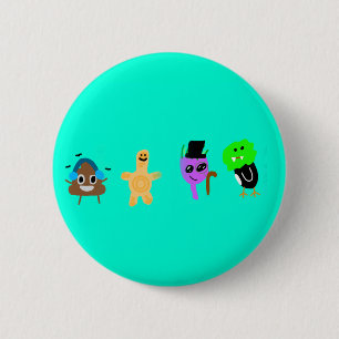Aquamariner Rumpf Button