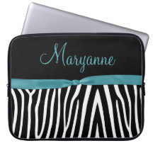Aquamariner schwarzer Zebra-aquamarines