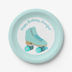 Aquamariner Skate Graphic Roller Skaten Themed Par Pappteller