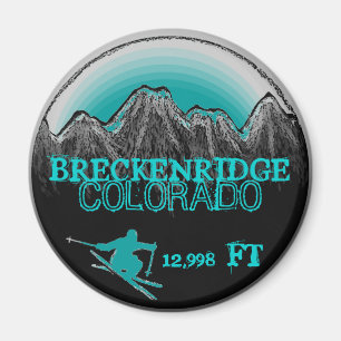 Aquamariner Skimagnet Breckenridges Colorado Magnet