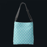 Aquamariner Sky Polka Dot Tragetaschen Mit Langen Trägern<br><div class="desc">Dieser wunderschöne Blau ist an jedem Tag in einem Himmel zu finden, da sich der Himmel oft ändert. Auf jeden Fall konnten wir nicht widerstehen, ihm einen lustigen Namen wie aquamarin Sky zu geben. Wir haben natürlich ein passendes Polka-Punktmuster erstellt, um Ihnen die Möglichkeit zwischen soliden und lustigen Polka-Punkten zu...</div>