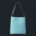 Aquamariner Sky Polka Dot Tragetaschen Mit Langen Trägern<br><div class="desc">Dieser wunderschöne Blau ist an jedem Tag in einem Himmel zu finden, da sich der Himmel oft ändert. Auf jeden Fall konnten wir nicht widerstehen, ihm einen lustigen Namen wie aquamarin Sky zu geben. Wir haben natürlich ein passendes Polka-Punktmuster erstellt, um Ihnen die Möglichkeit zwischen soliden und lustigen Polka-Punkten zu...</div>