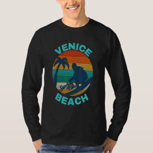 Aquamariner Strand von Venice Los Angeles T-Shirt
