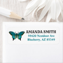 Aquamariner Tattoo Butterfly