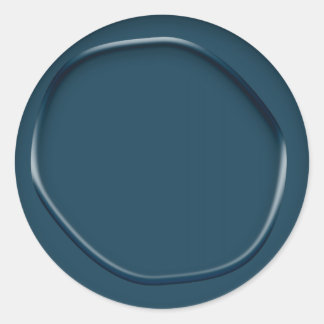 Aquamariner Umschlag Aufkleber für Wax-Look Sticke