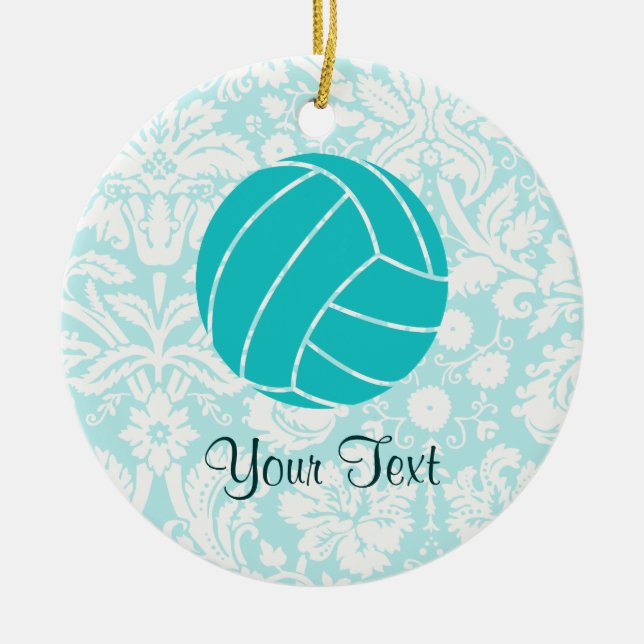 Aquamariner Volleyball Keramikornament (Vorne)