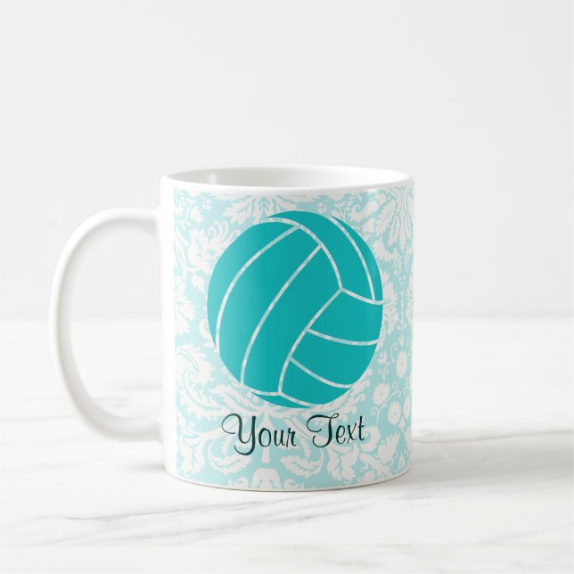 Aquamariner Volleyball Tasse (Links)