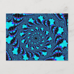 Aquamariner Whirlpool Spirale Postkarte