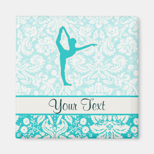 Aquamarines Ballet Magnet