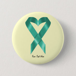 Aquamarines Bewusstseins-Band (kundengerecht) Button