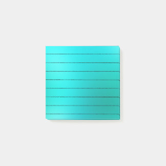 Aquamarines Blau Post-it Klebezettel