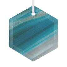 Aquamarines Blaubandmuster