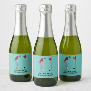 Aquamarines blaues golfer-geachtetes Sparklingelwe