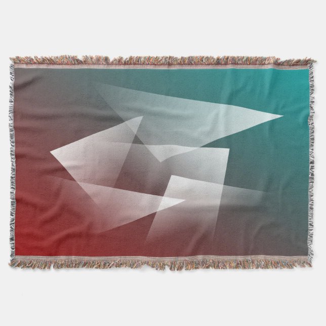 aquamarines Bordeaux Decke (Vorderseite)