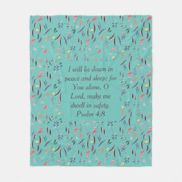 Aquamarines FLOTTLEUCH | Sicherheit im Ruhezustand Fleecedecke