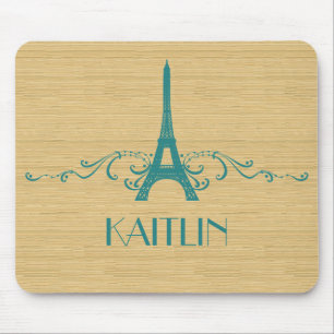 Aquamarines Französisch Geblüht Mousepad
