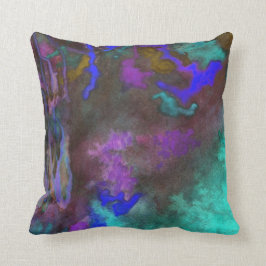 Aquamarines Fusions-Kissen Kissen