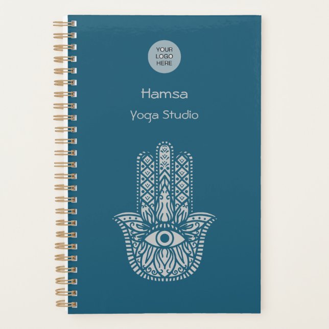 Aquamarines Green Yoga Studio Hamsa individuell an Planer (Vorderseite)
