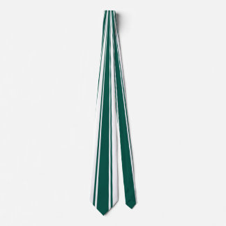 Aquamarines grünes Funky Stripe Muster Krawatte