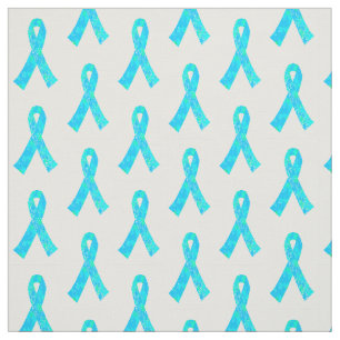 Aquamarines Himmel-Blau-Puzzle-Muster-Band Stoff