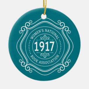 Aquamarines Jahrestags-Wappen der WNBA Keramikornament