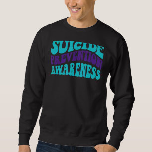 Aquamarines Lila Bewusstsein, Band Farben Suizid P Sweatshirt