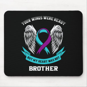 Aquamarines Lila Selbstmordbewusstsein Bruder Ihre Mousepad