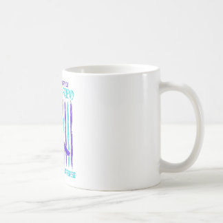 Aquamarines Lila Selbstmordbewusstsein Flag Beste Kaffeetasse
