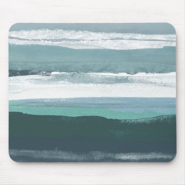Aquamarines Meer Mousepad (Vorne)