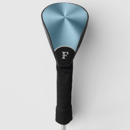 Aquamarines Metallic Monogramm Golf Headcover