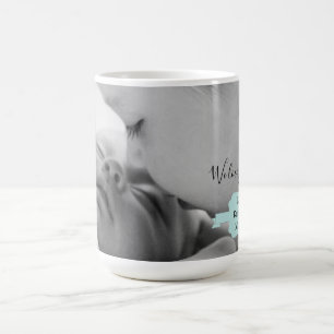 Aquamarines Minimalistisches Foto Muttertag Kaffee Kaffeetasse