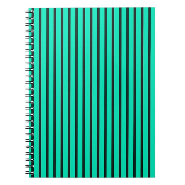 Aquamarines Muster Notizblock (Vorderseite)
