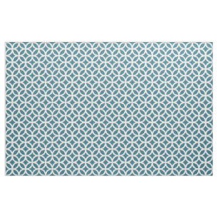 Aquamarines Muster Stoff