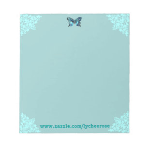 aquamarines Notizblock