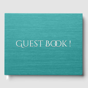 Aquamarines oder Weißbuch Gästebuch