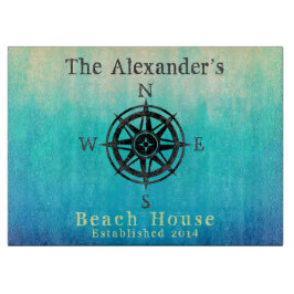 Aquamarines Ombre Sea Naugram Schneidebrett