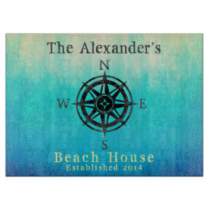 Aquamarines Ombre Sea Naugram Schneidebrett