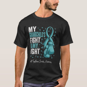 Aquamarines Ribbon Grandchild Myasthenia Gravis Be T-Shirt
