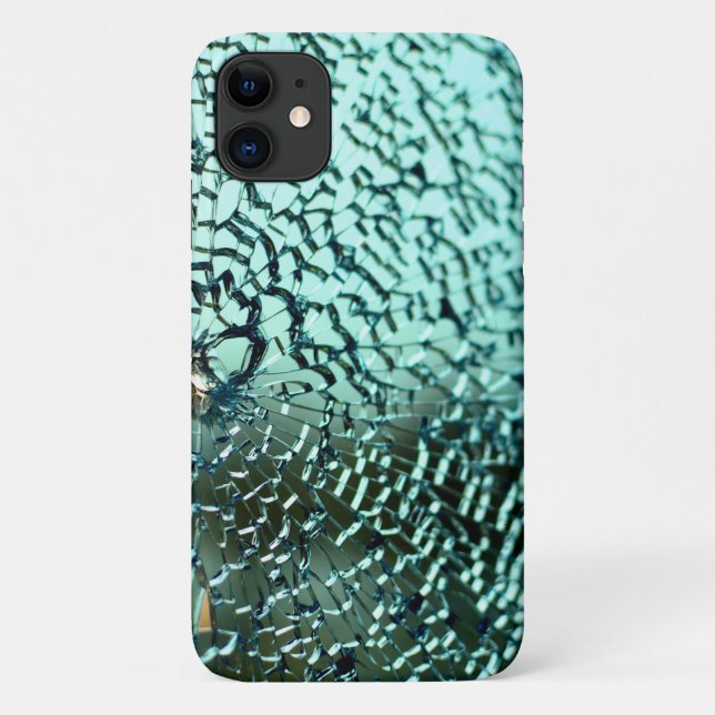 Aquamarines Risse Case-Mate iPhone Hülle (Rückseite)