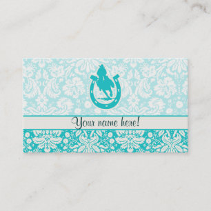 Aquamarines Rodeo Visitenkarte