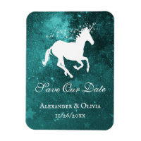 Aquamarines Unicorn speichert das Datumsfenster