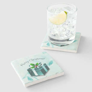 Aquamarines Weihnachtsgeschenk Stone Untersetzer