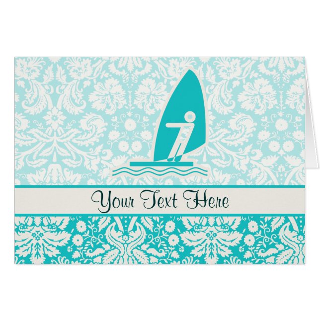 Aquamarines Windsurfing (Vorderseite (Horizontal))